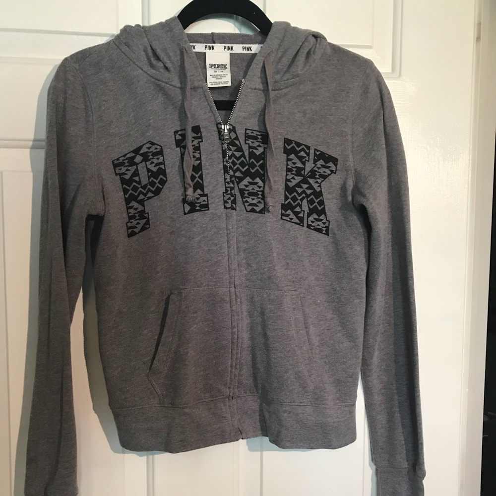 Victoria’s Secret Pink Full Zip Sweatshirt size xs